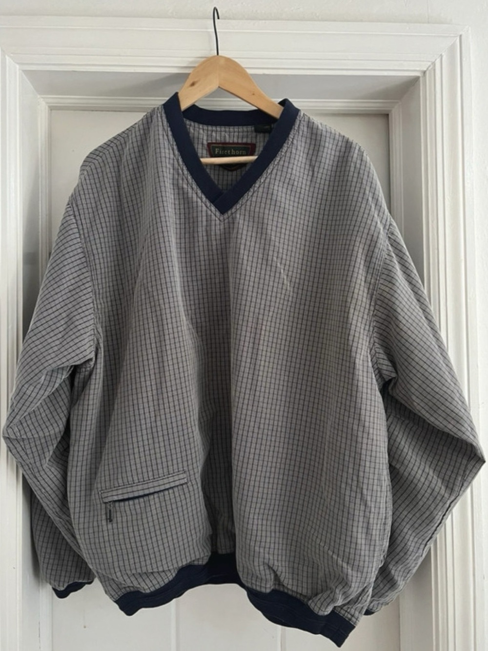 Firethorn Men's Checkered Lightweight Jacket Size Large